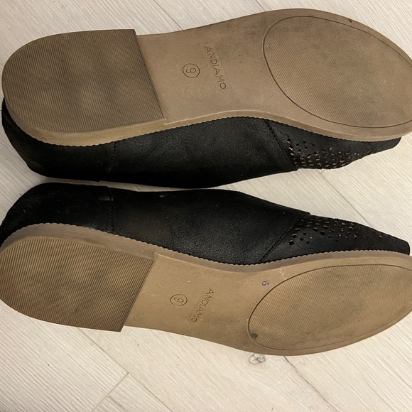 Andiamo Women's Black Sandals - Picture 6 of 7